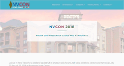 Desktop Screenshot of nvcon.org